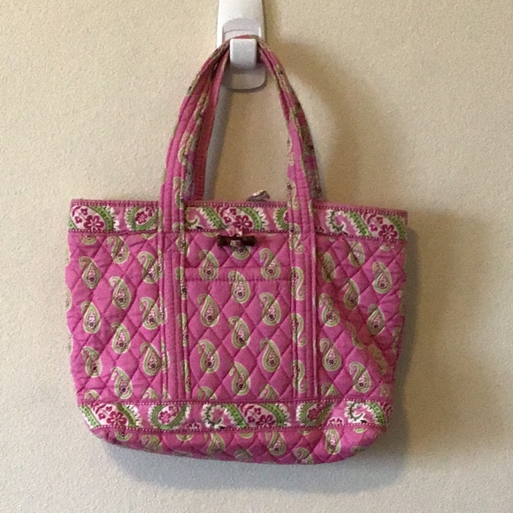 Vera Bradley Bermuda pink toggle tote